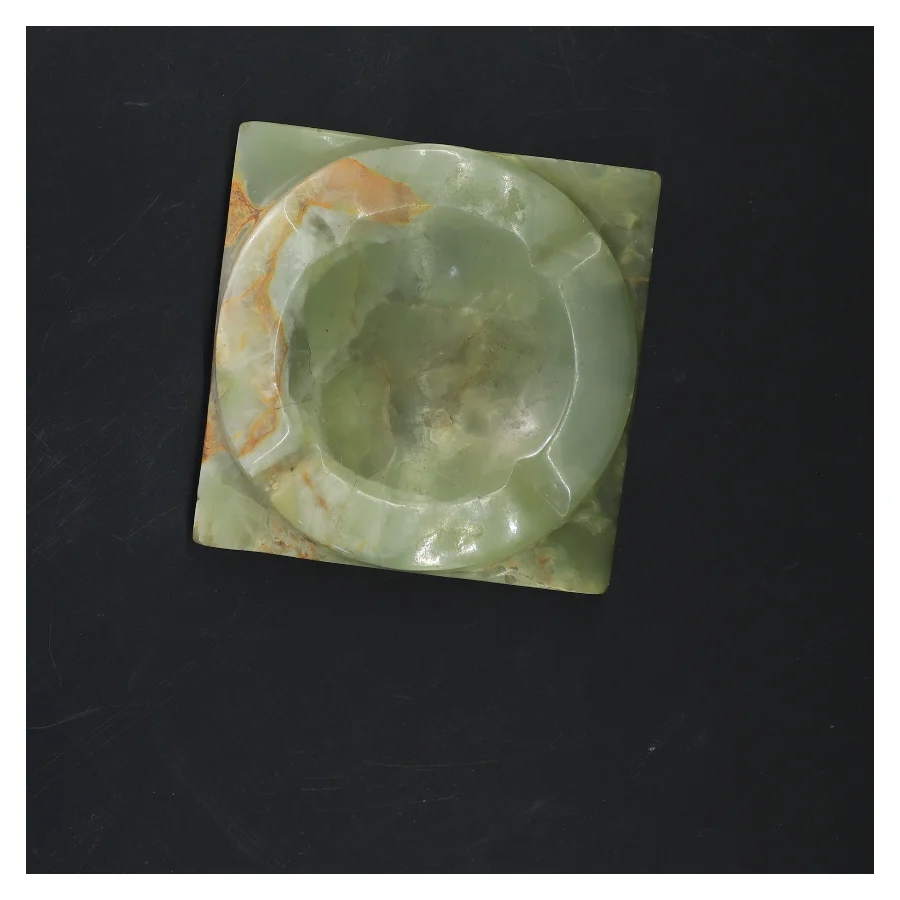 Flat stenaskebæger (str. 12,5x12 cm)