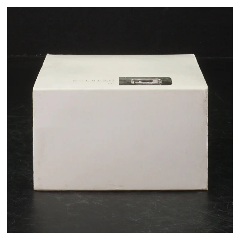 Glas skulptur fra Solberg (str. 8 x 8 cm)