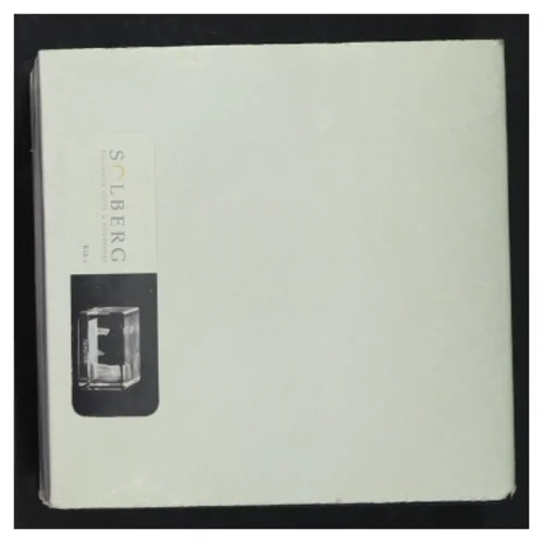 Glas skulptur fra Solberg (str. 8 x 8 cm)