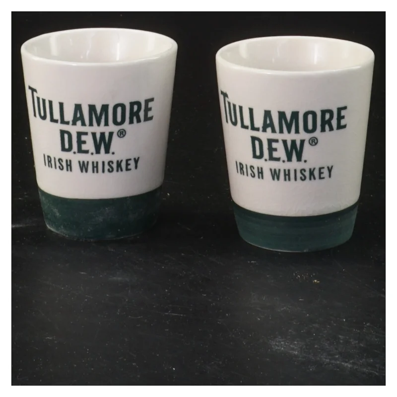 Tullamore D.E.W. Irish Whiskey krus (str. Ø 5x6 cm)