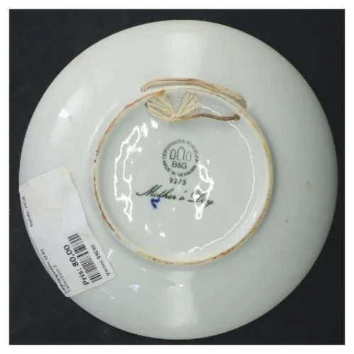 Mors Dag 1975 Porcelæn Tallerken fra B&G (str. Ø 15 cm)