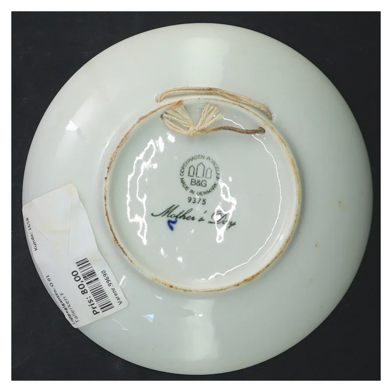 Mors Dag 1975 Porcelæn Tallerken fra B&G (str. Ø 15 cm)