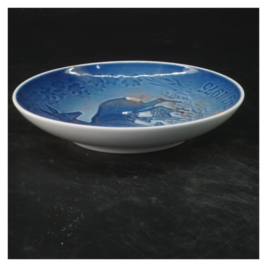 Mors Dag 1975 Porcelæn Tallerken fra B&G (str. Ø 15 cm)
