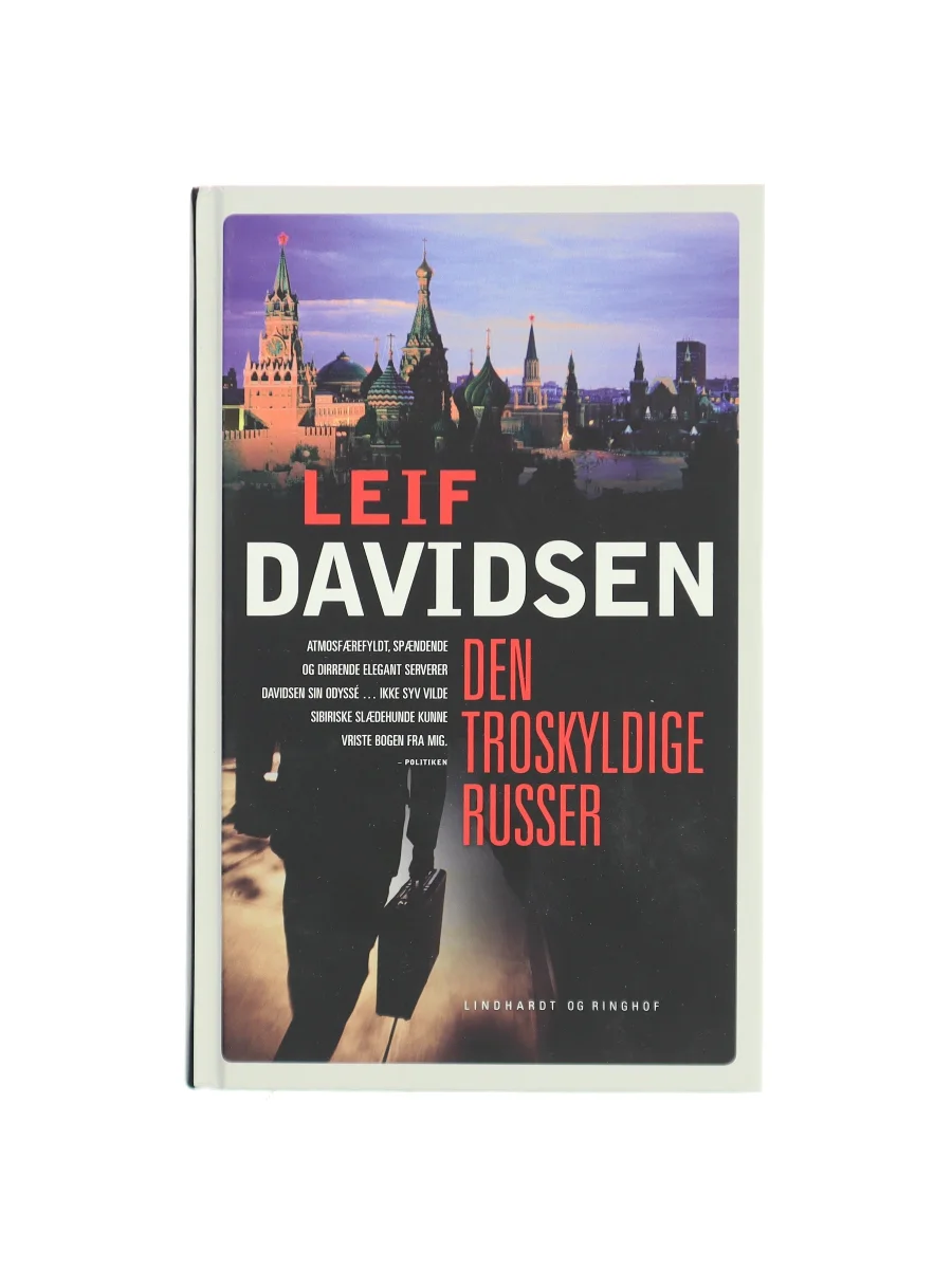 Forsiden af Den troskyldige russer af Leif Davidsen