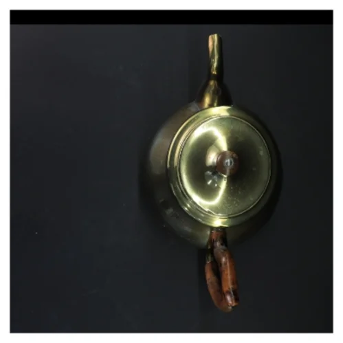 Messing kande (str. 22x25 cm)