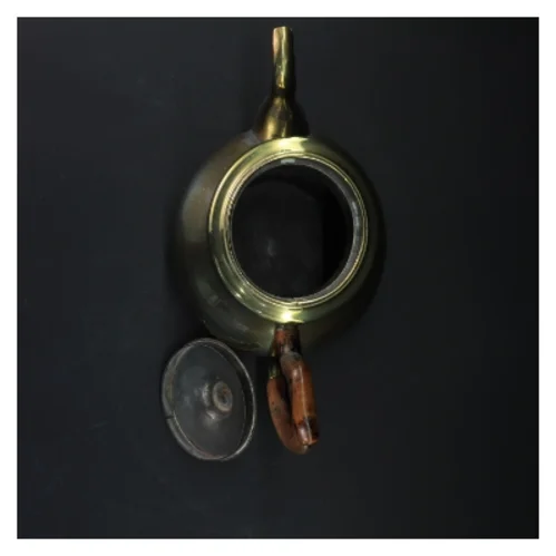 Messing kande (str. 22x25 cm)