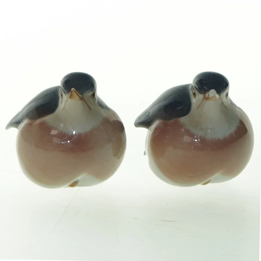 Porcelæn fuglefigurer royal coorj (str. 8 cm)