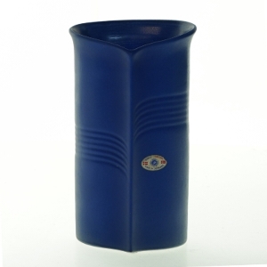 Blå keramikvase fra Søholm fra Søholm (str. 20 cm)