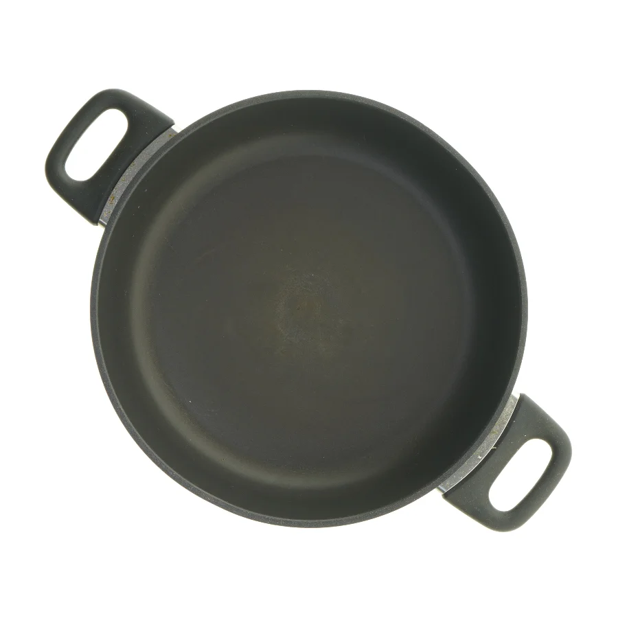 Rund gryde med låg (str. Ø 27x8 cm)