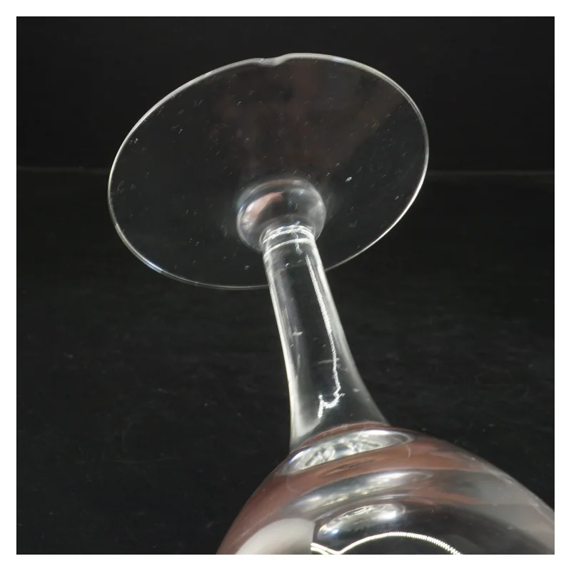 Sæt af seks vinglas (str. 13 cm)