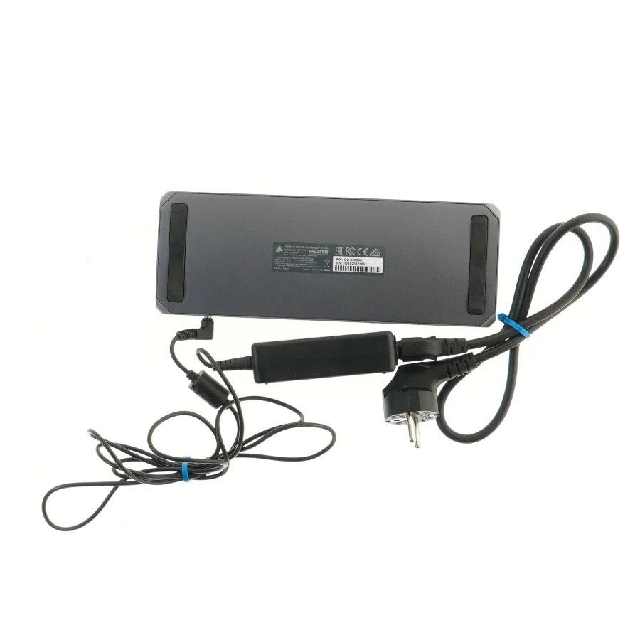 Corsair docking station med oplader fra Corsair (str. 23x8,5 cm)