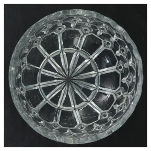 Krystal skål (str. Ø. 12 cm)