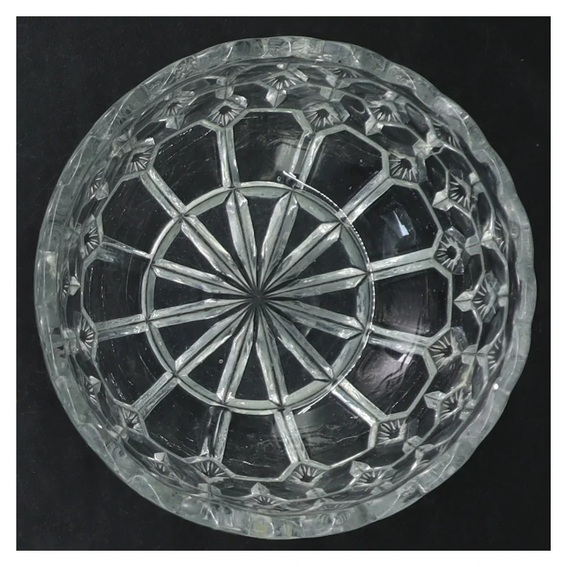 Krystal skål (str. Ø. 12 cm)