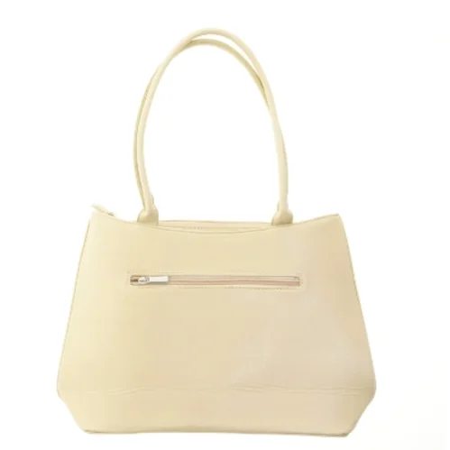 Dame håndtaske med mønster (str. 35x26 cm)