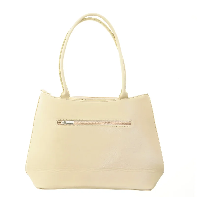 Dame håndtaske med mønster (str. 35x26 cm)