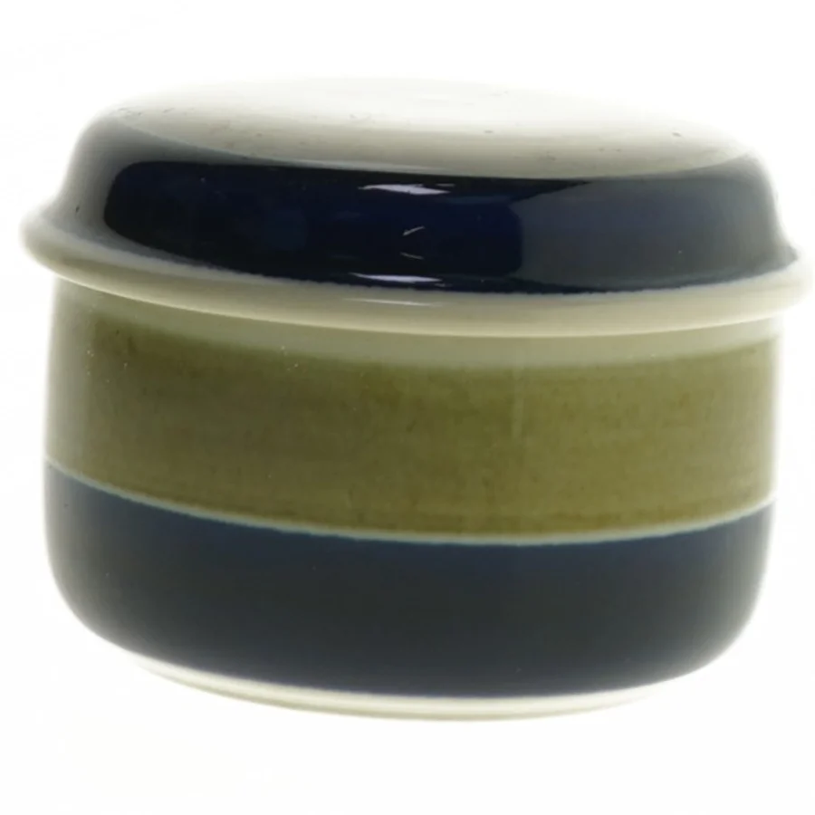 Sukkerskål og flødekande fra Rörstrand (str. Ø. 8,5 cm. og. 9,5 cm)