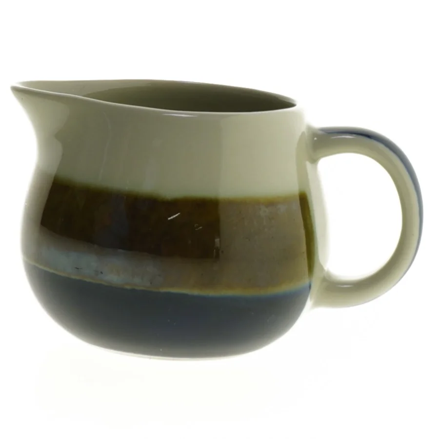 Sukkerskål og flødekande fra Rörstrand (str. Ø. 8,5 cm. og. 9,5 cm)