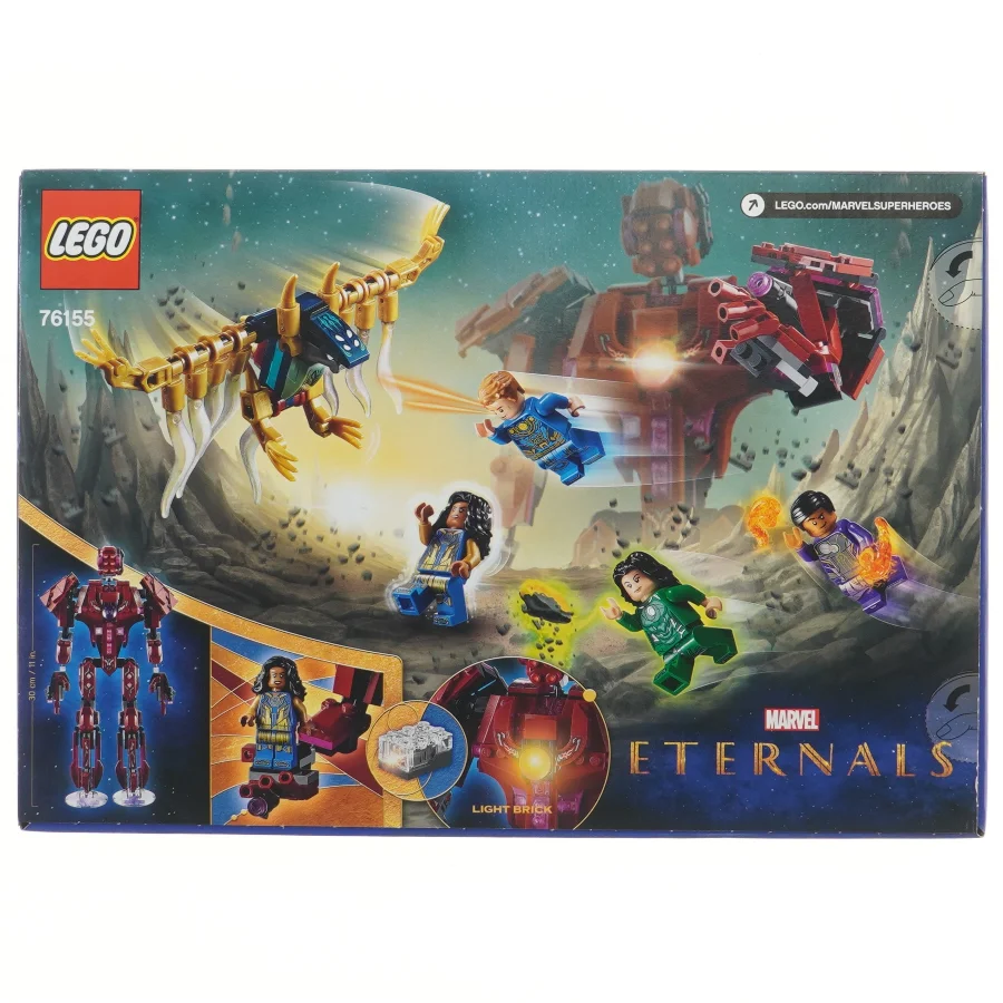 LEGO Marvel Eternals sæt fra Lego (str. 38x26 cm)