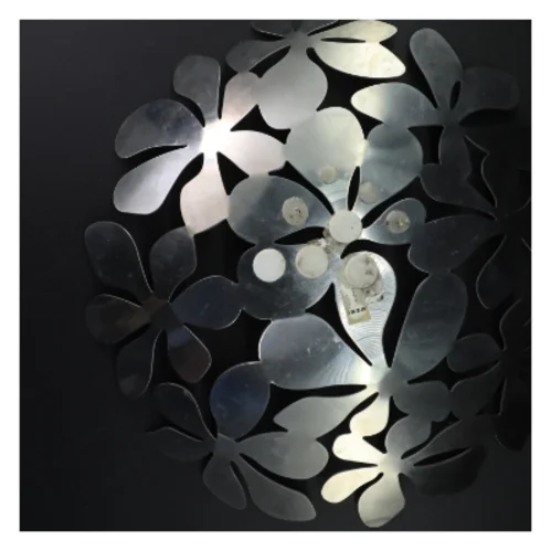 Metalblomst Skål fra Ikea (str. Ø. 42 cm)