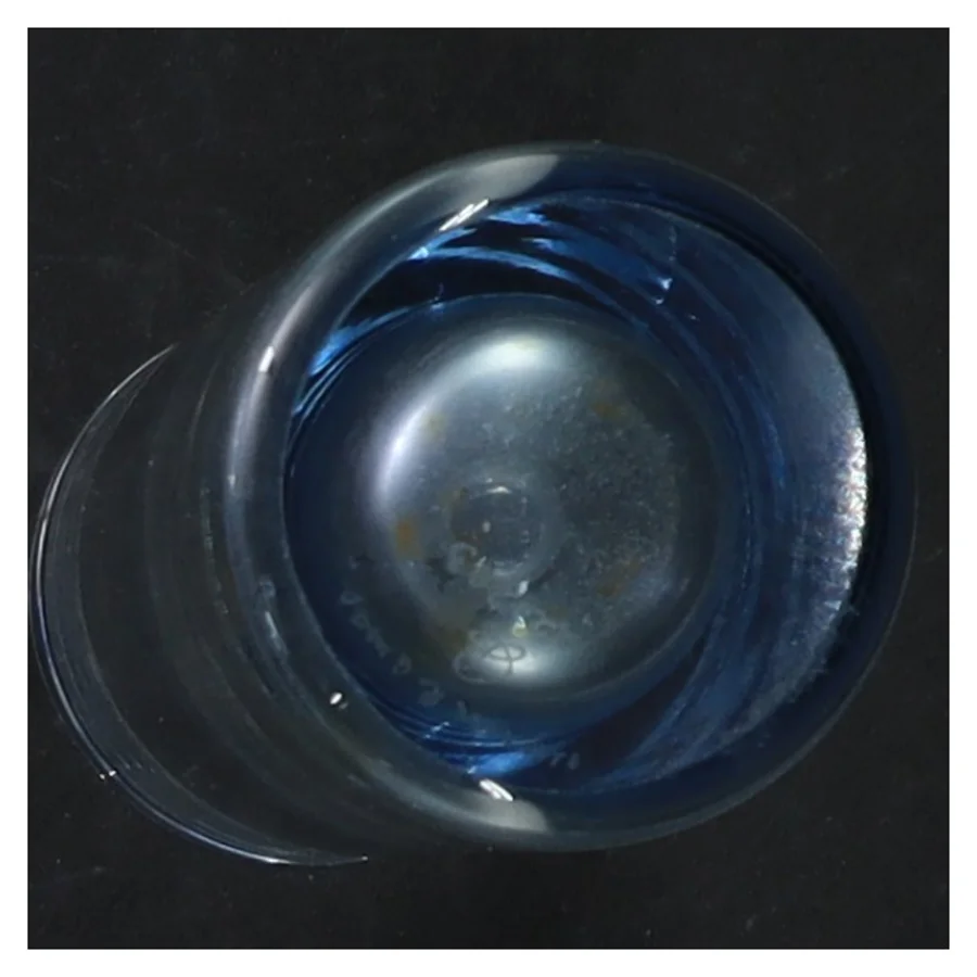 Glasvase (str. Ø 5 cm. længde, 13 cm)