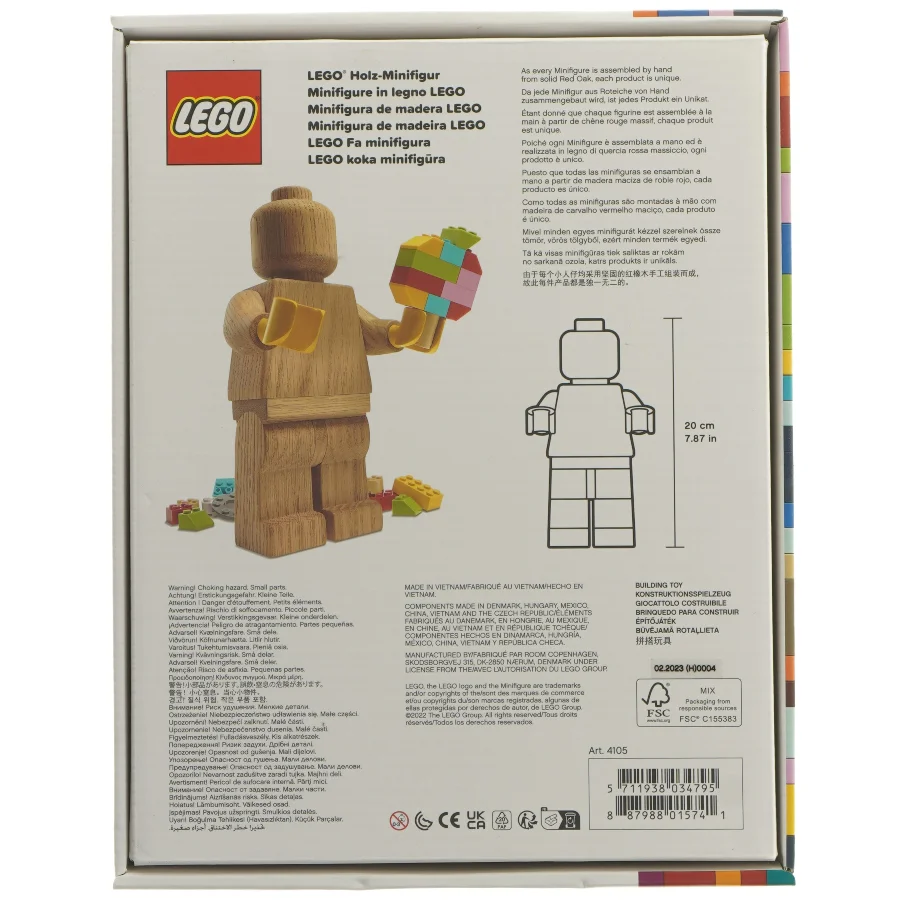 LEGO træ minifigur sæt fra LEGO (str. 20 cm)