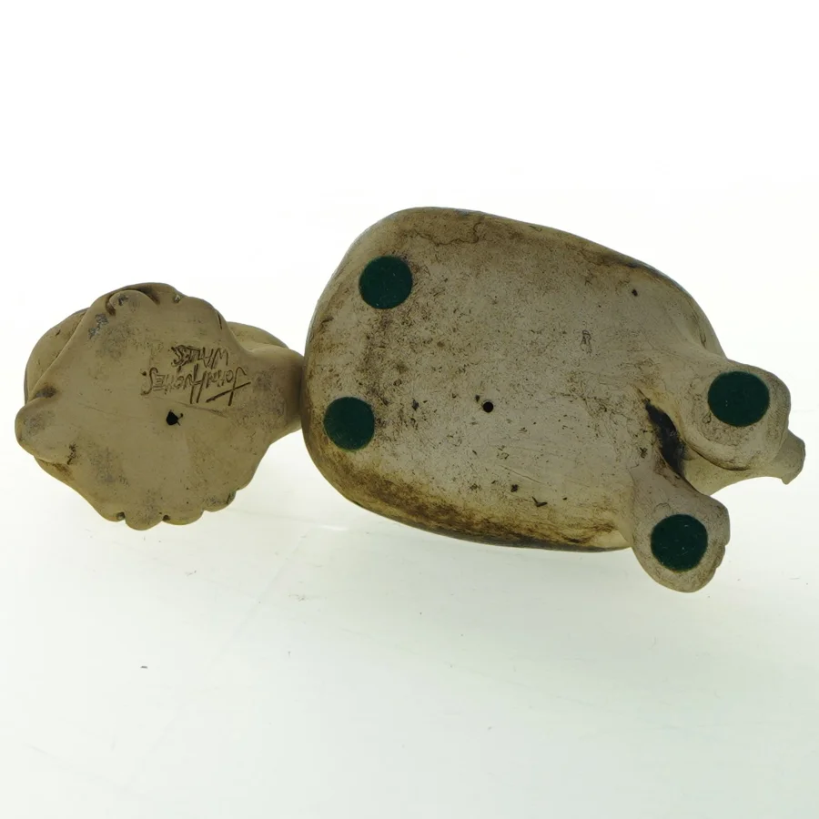 Keramiske dyreskulpturer fra John Hughes Wales (str. 12x9 cm)