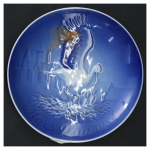 B&G juleplatte 1984 fra B&G (str. Ø 15 cm)
