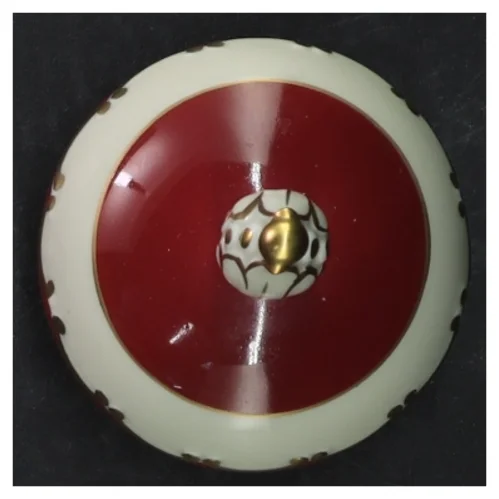 Porcelænskande med låg (str. 24 cm)