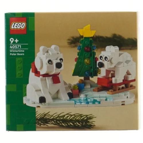 LEGO vintertid isbjørne sæt fra Lego (str. 15,5x14 cm)