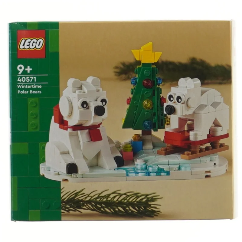 LEGO vintertid isbjørne sæt fra Lego (str. 15,5x14 cm)