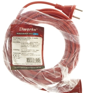 Forlængerledning 10 meter fra Elworks (str. 10 meter cm)
