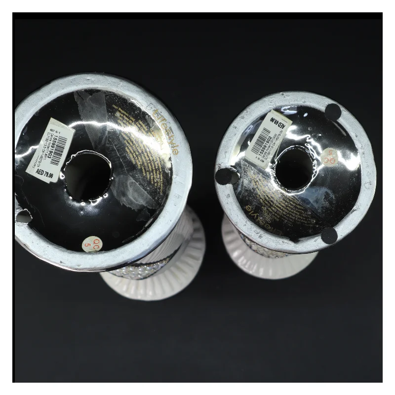 Sæt af dekorative vaser fra Lifestyle (str. Ø 10 & 10,5 cm længden 30 & 35,5 cm)