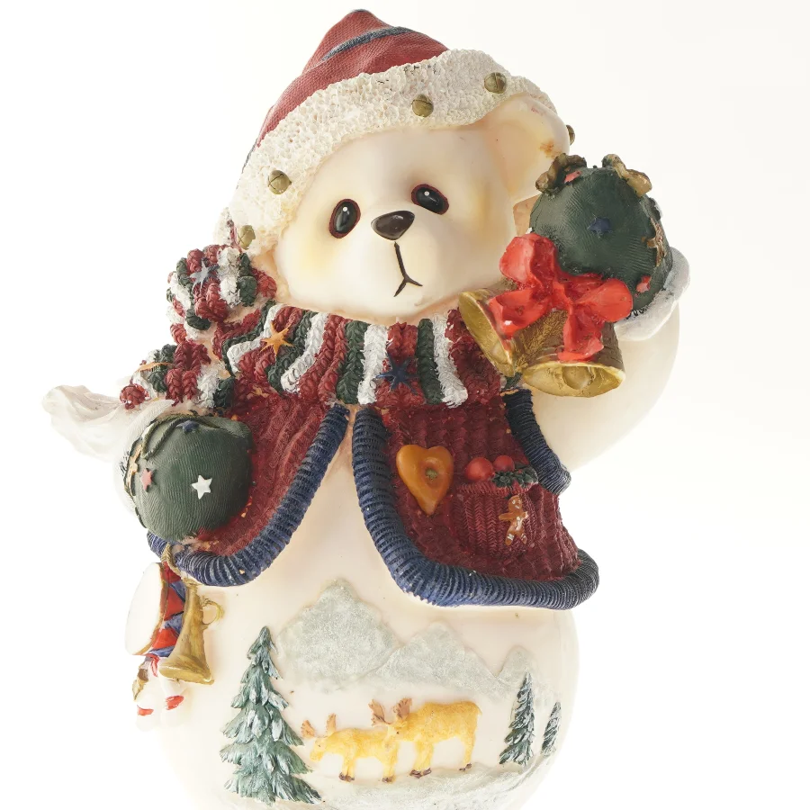 Dekorativ julebamsefigur (str. 41 cm)