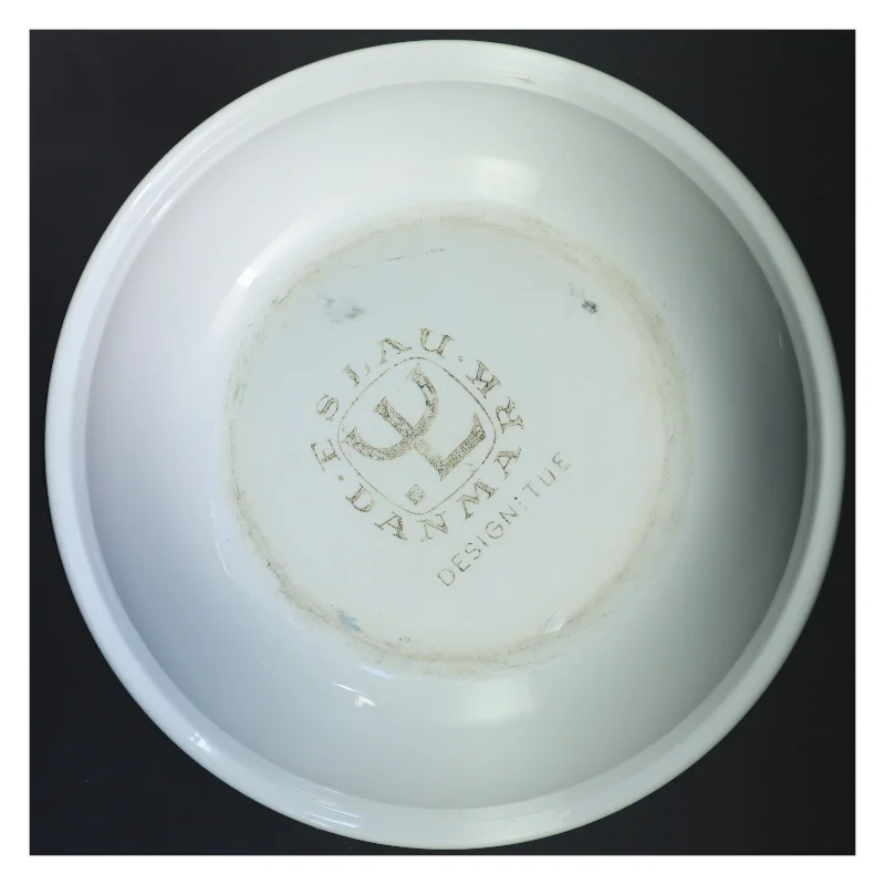 Hvid keramik skål (str. 35x12 cm)