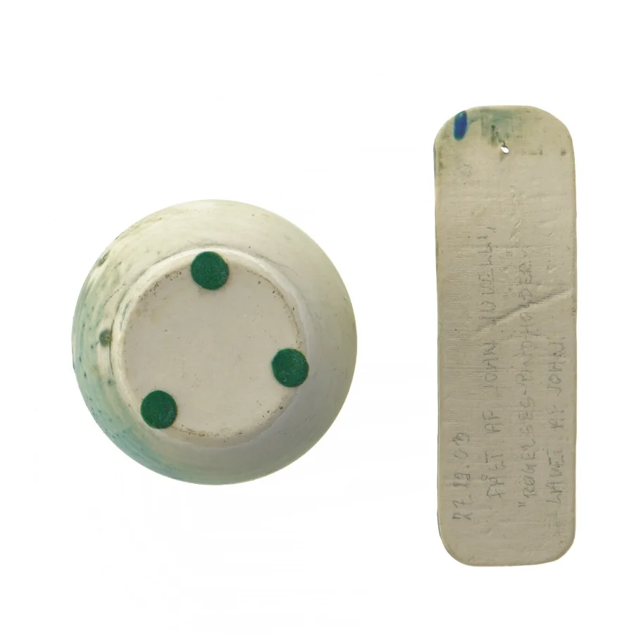 Keramisk røgelseskammer og brænder