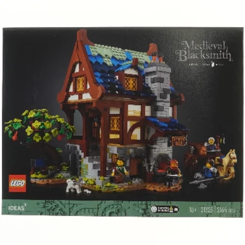 LEGO Medieval Blacksmith sæt fra Lego (str. 48x37 cm)