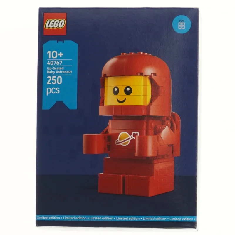 LEGO astronaut byggefigur fra Lego (str. 19x7x14 cm)