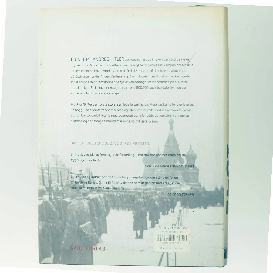Moskva 1941 af Rodric Braithwaite (Bog)
