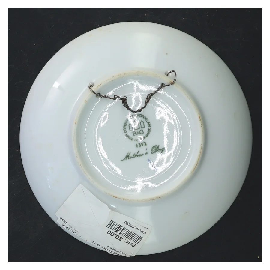 Mors Dag tallerken fra B&G (str. Ø 15 cm)