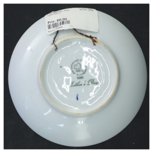 Mors Dag tallerken fra 1987 fra Copenhagen Porcelain (str. Ø 15 cm)