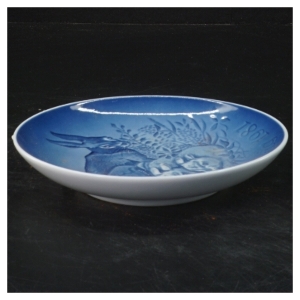 Mors Dag tallerken fra 1987 fra Copenhagen Porcelain (str. Ø 15 cm)