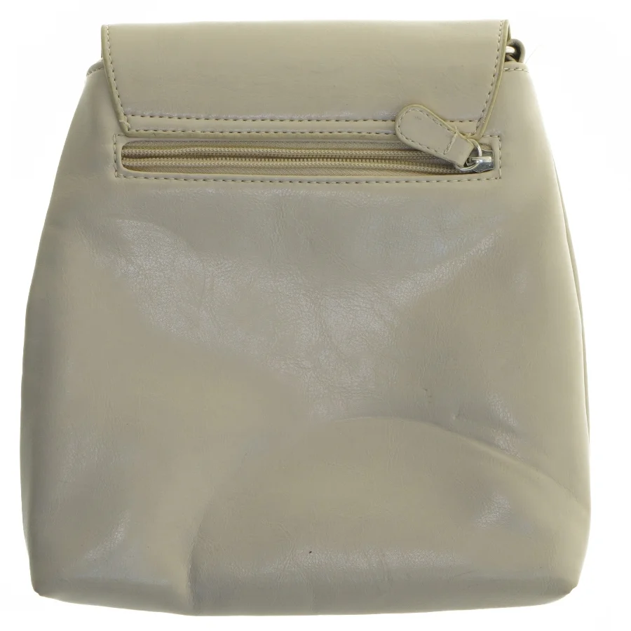 Lysebrun skuldertaske (str. 25x23 cm)