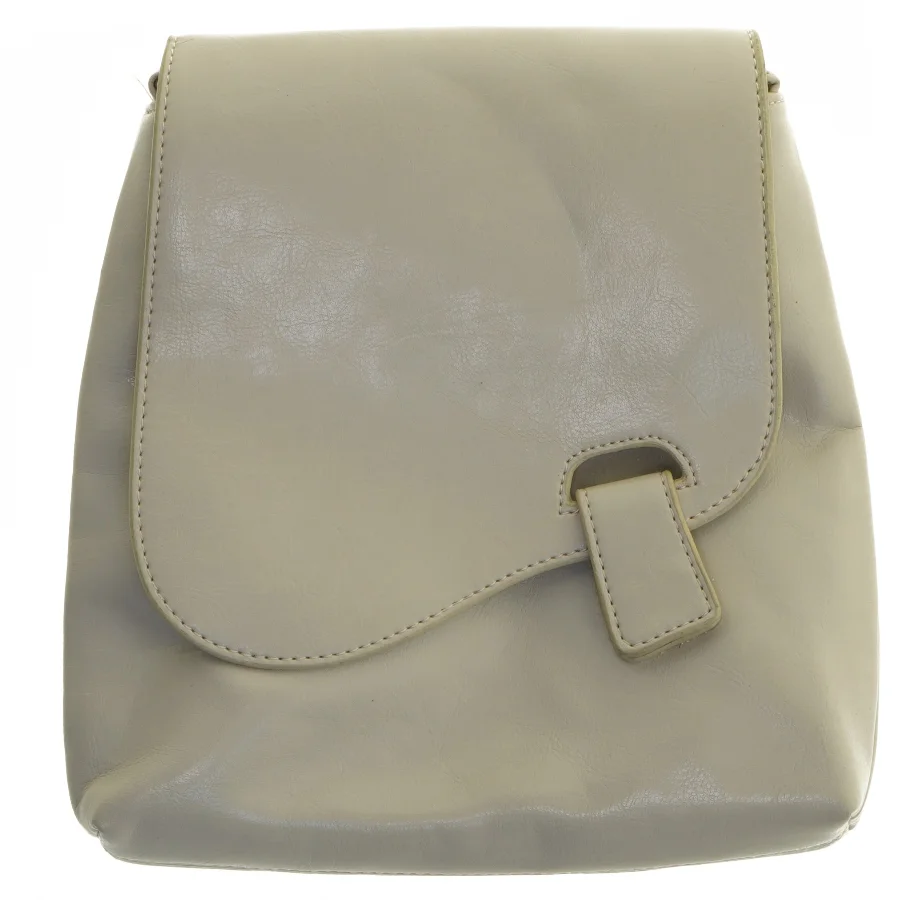 Lysebrun skuldertaske (str. 25x23 cm)