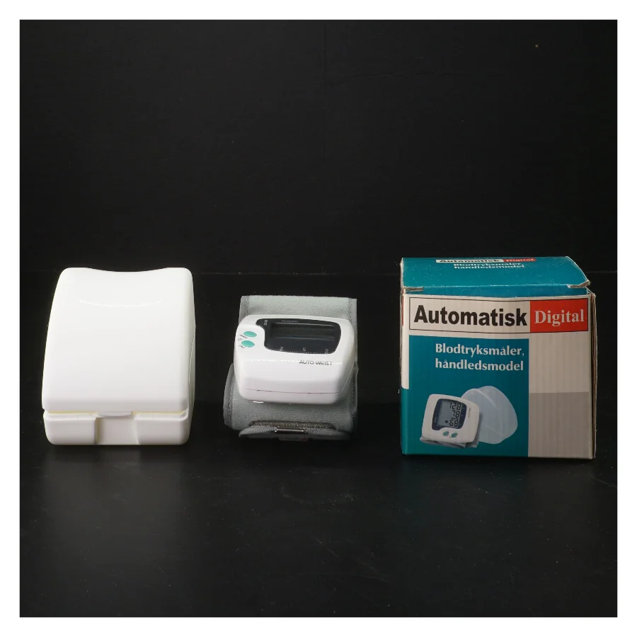 Automatisk digital blodtryksmåler (str. 10x10x10 cm)