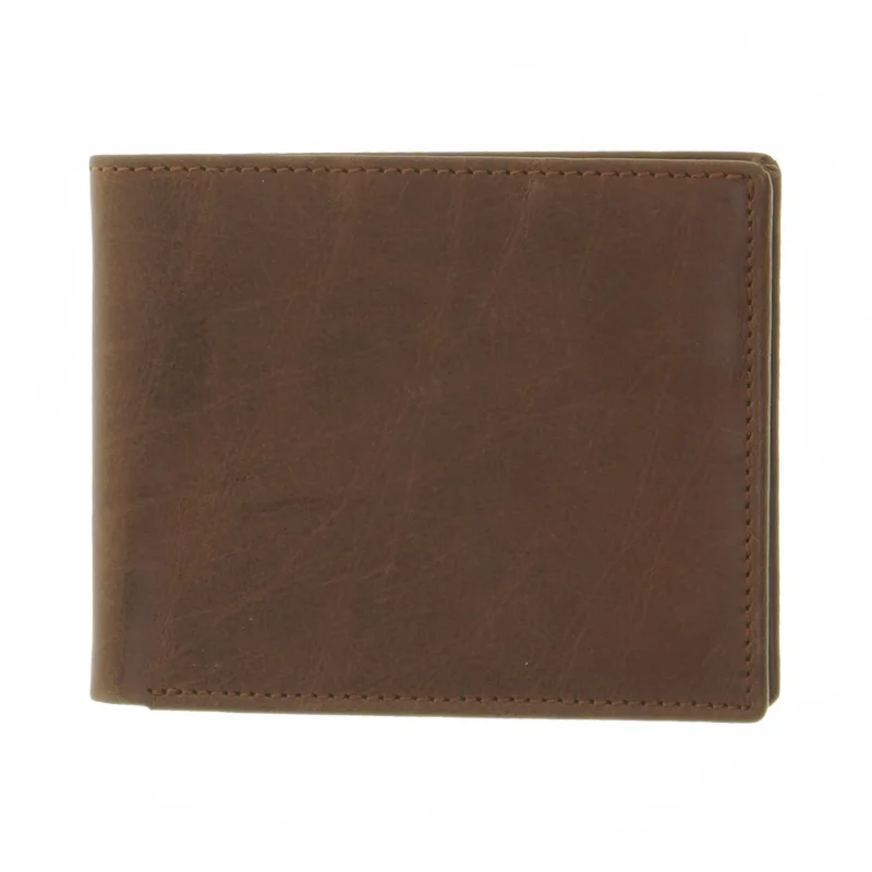 Læder pung fra AMERO (str. 11x9 cm)