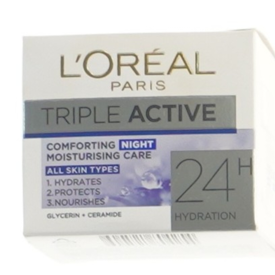 L'Oreal Triple Active Night Cream fra L’oréal (str. 50 ml cm)