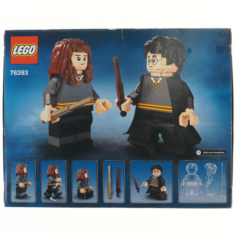 LEGO Harry Potter og Hermione Granger sæt fra Lego (str. 48x37 cm)