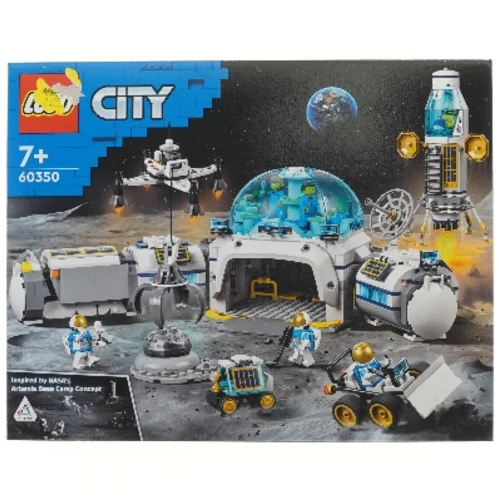 LEGO City rumbase sæt 60350 fra LEGO (str. 47,5x37 cm)