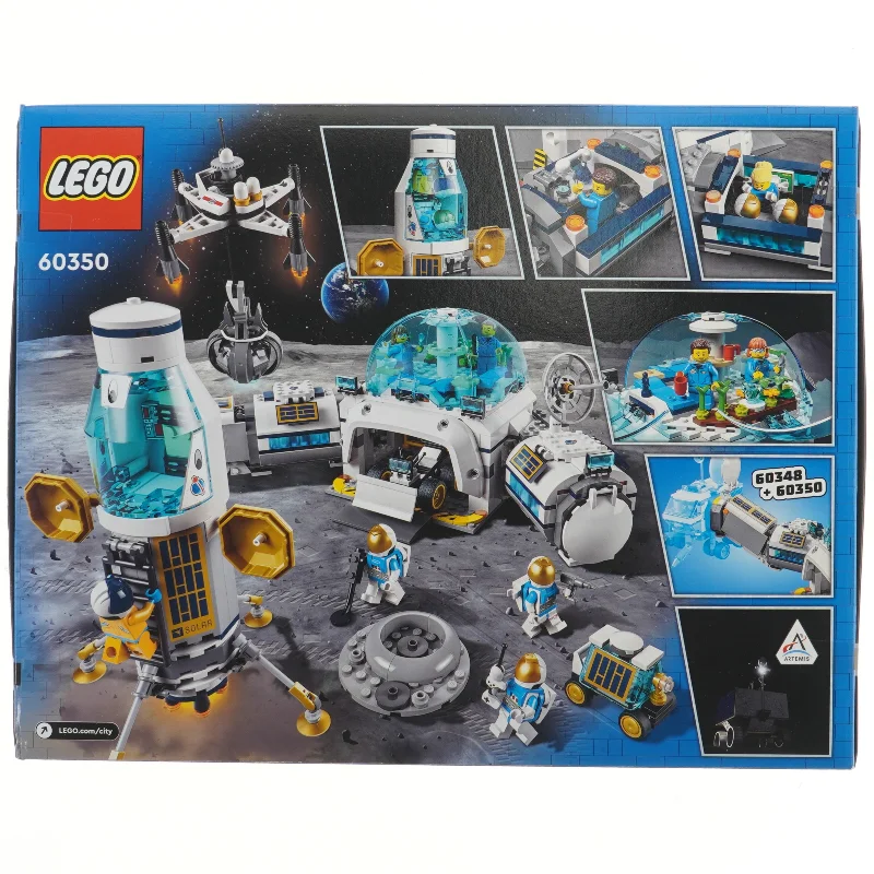LEGO City rumbase sæt 60350 fra LEGO (str. 47,5x37 cm)