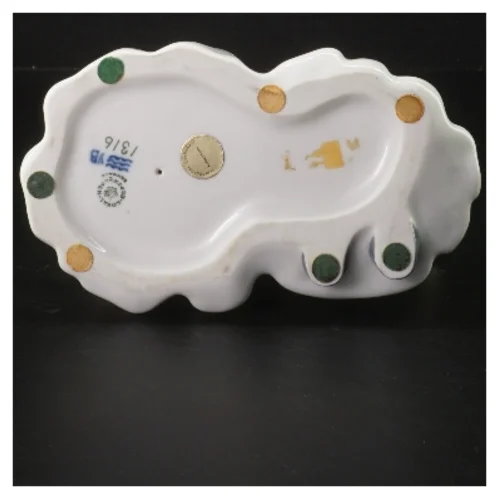 To Amagerpiger, Royal Copenhagen figur 1316 (str. 19x17 cm) fra Royal Copenhagen